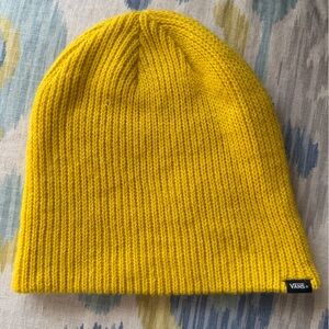 Vans Super Soft Yellow Knit Beanie